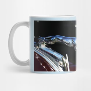 Greyhound hood ornament Mug